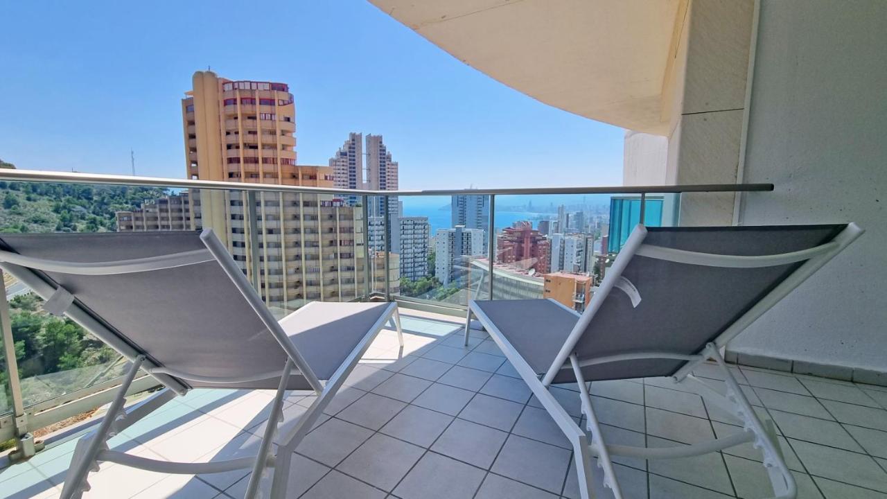 Apartamento soleado con terraza privada Benidorm Exterior foto