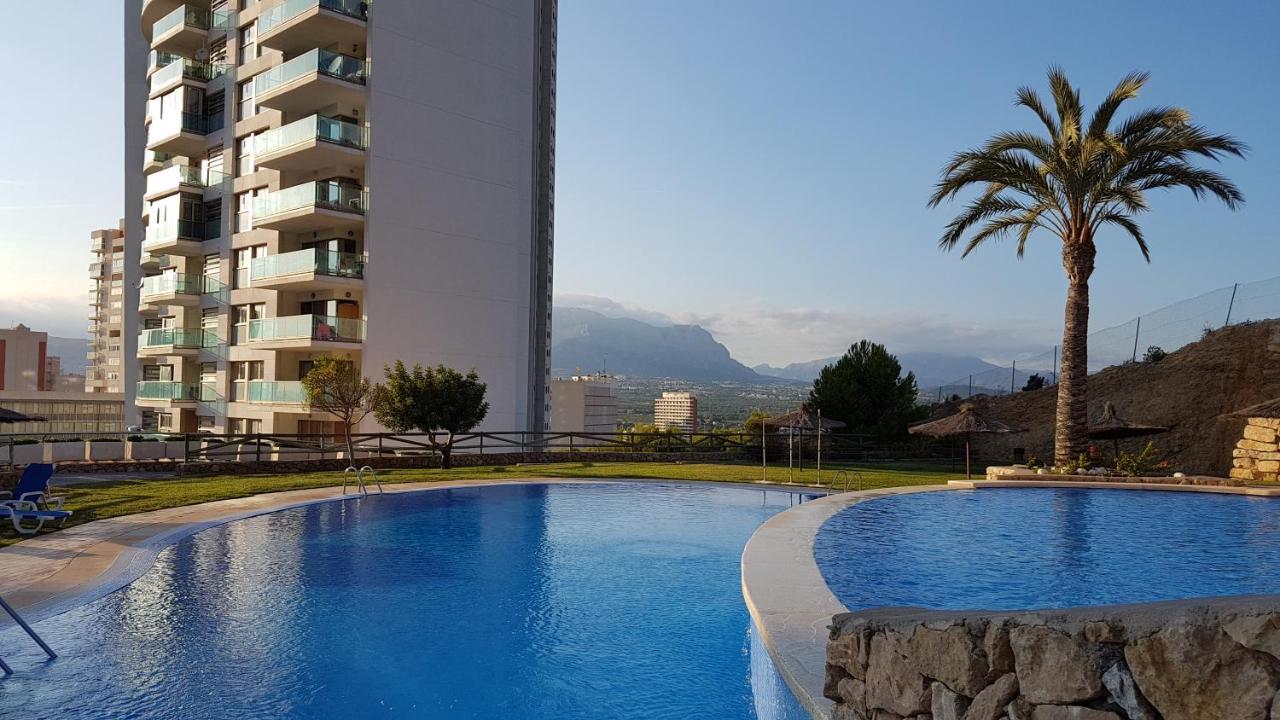 Apartamento soleado con terraza privada Benidorm Exterior foto